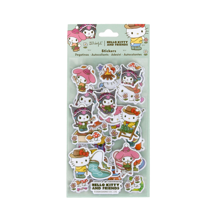 Autocolantes com Relevo Hello Kitty Mr.Wonderful