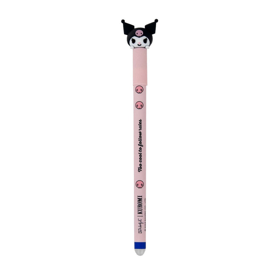 Caneta Apagável Kuromi "Too cool to follow rules" Mr.Wonderful