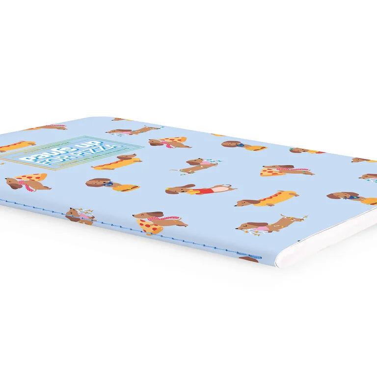 Caderno Grande B5 Pautado  Cão Salsicha Legami