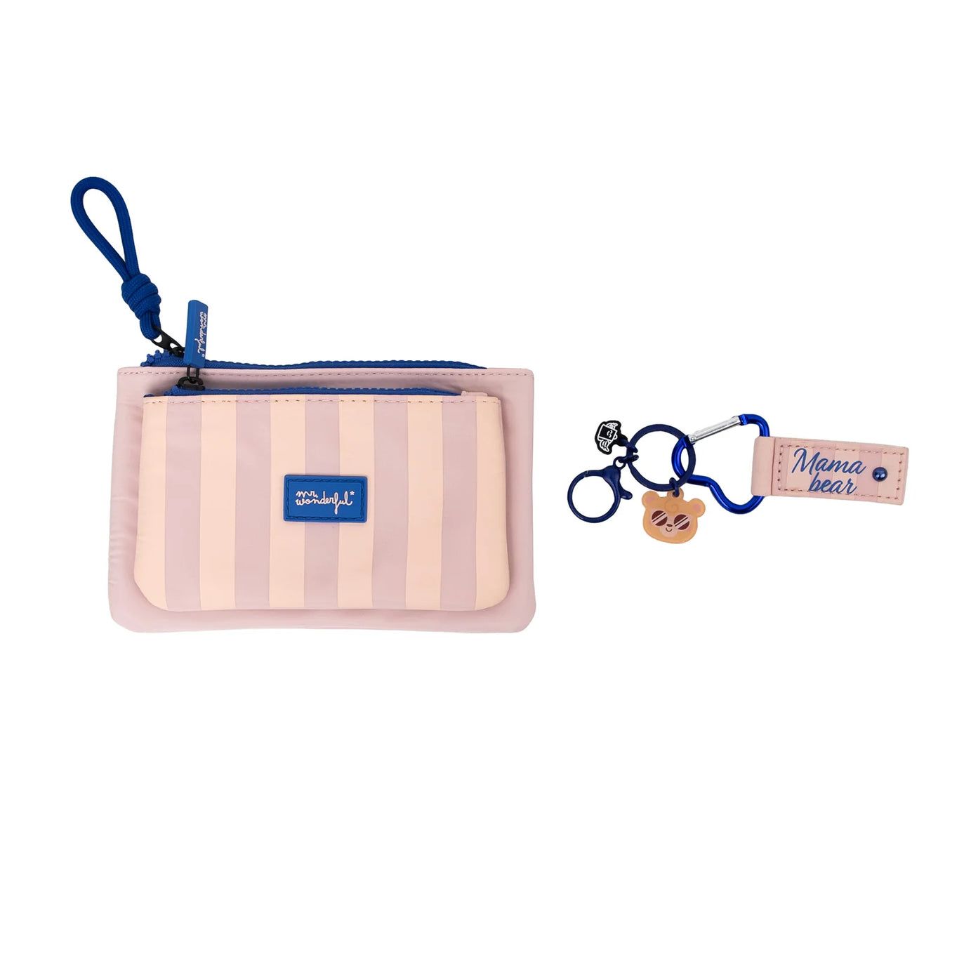 Conjunto Carteira e Porta-Chaves Mama Bear Mr.Wonderful