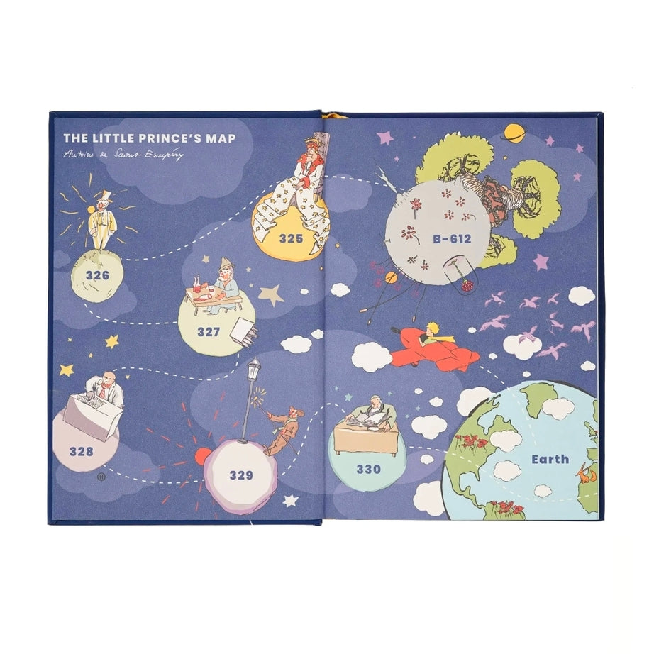 Caderno A5 Premium Principezinho Folhas Lisas