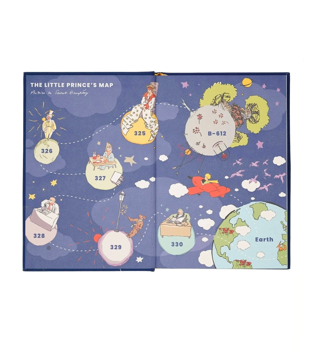 Caderno A5 Premium Principezinho Folhas Lisas