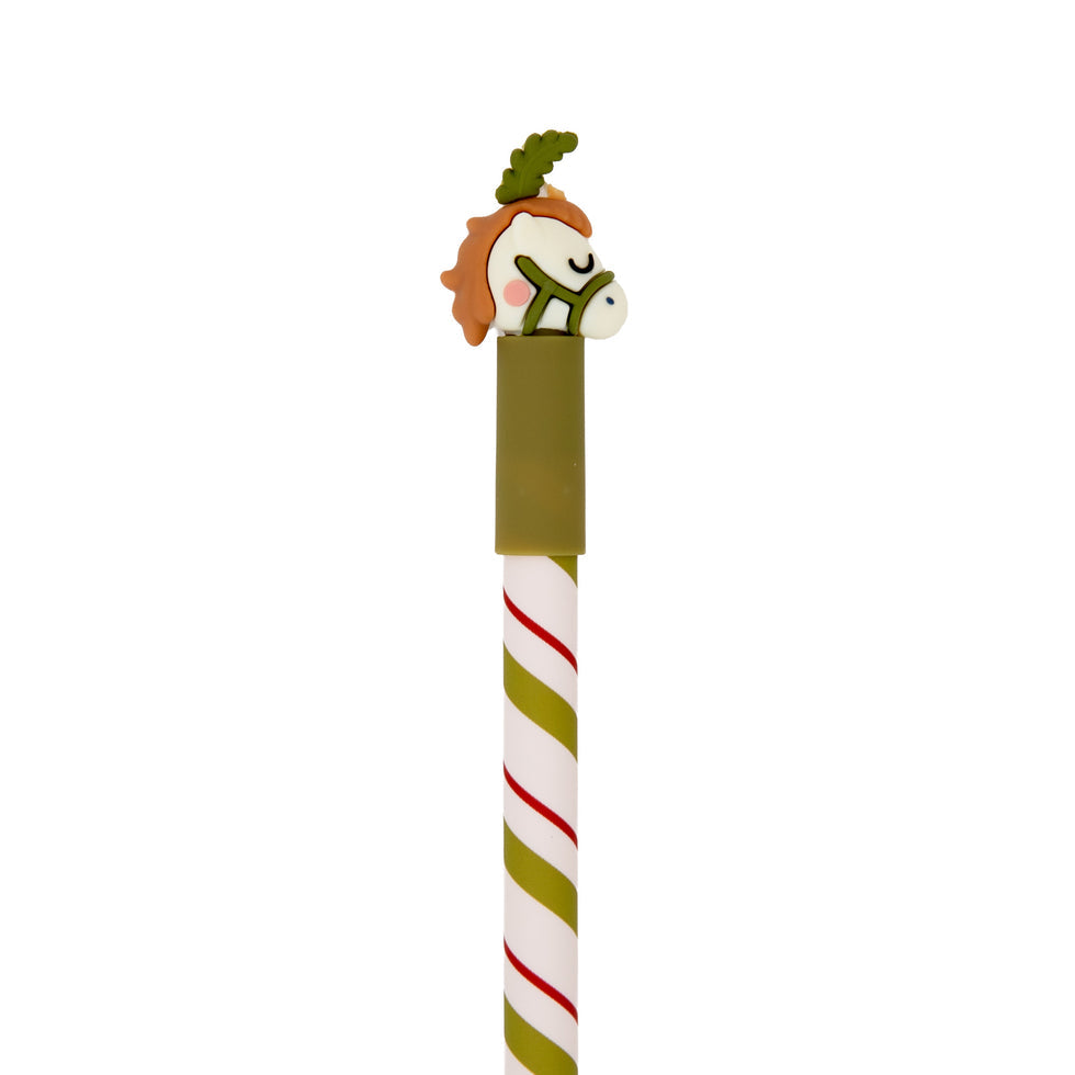 Caneta Apagável Cavalo Edição Limitada Natal Circo Mr.Wonderful