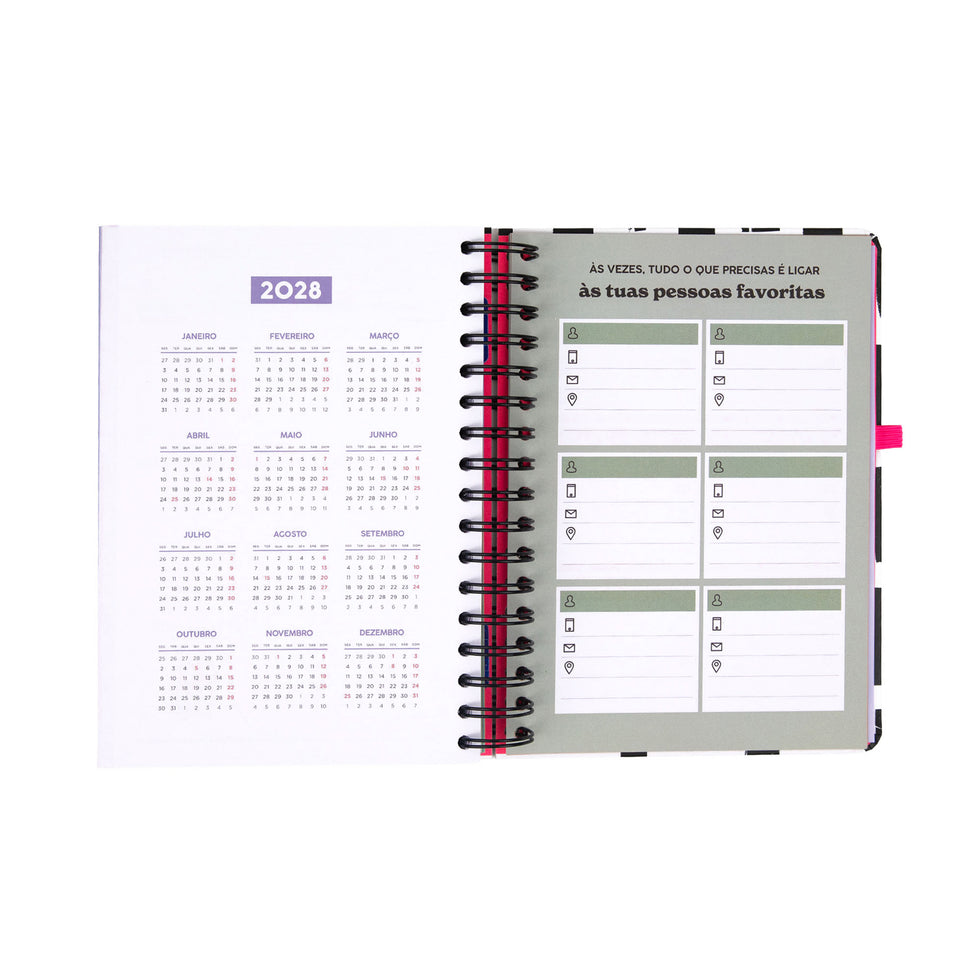 Agenda Diária 2027 Mr.Wonderful "Hoje Sem Pressa"