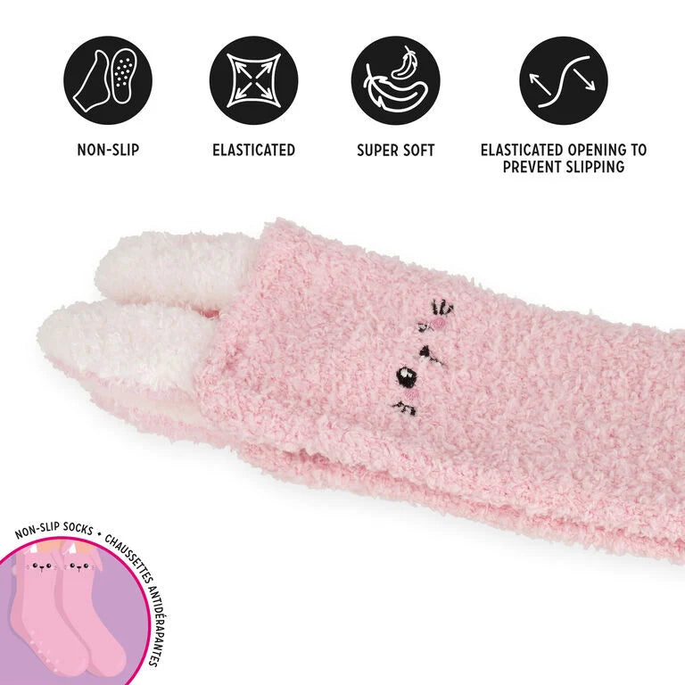 Meias Antiderrapante 3D Coelho Tamanho 26-34 Legami