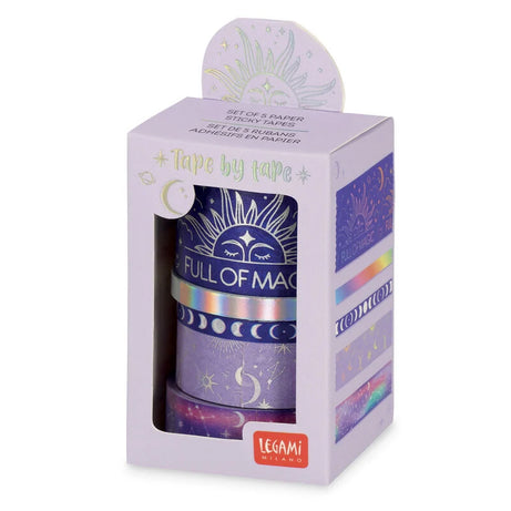 Conjunto 5 Fitas Adesivas Magic Legami BTS