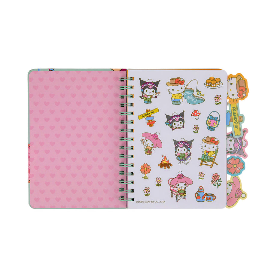 Caderno A5 com Separadores Hello Kitty & Friends Mr.Wonderful