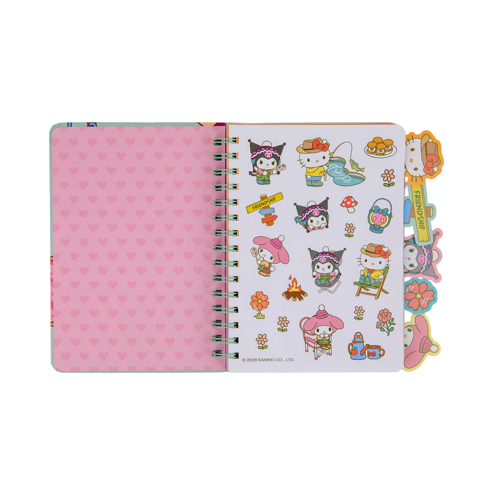 Caderno A5 com Separadores Hello Kitty & Friends Mr.Wonderful