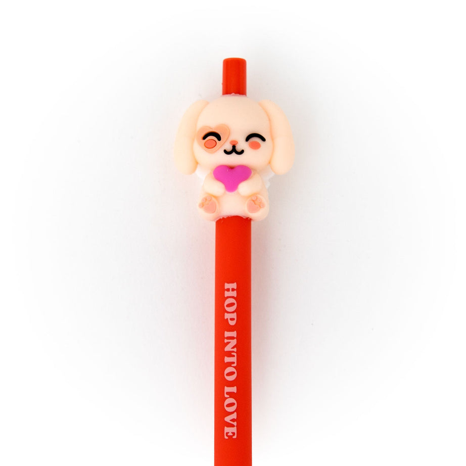 Caneta Click Coelho Cupido 3D "Hop into love" Mr.Wonderful