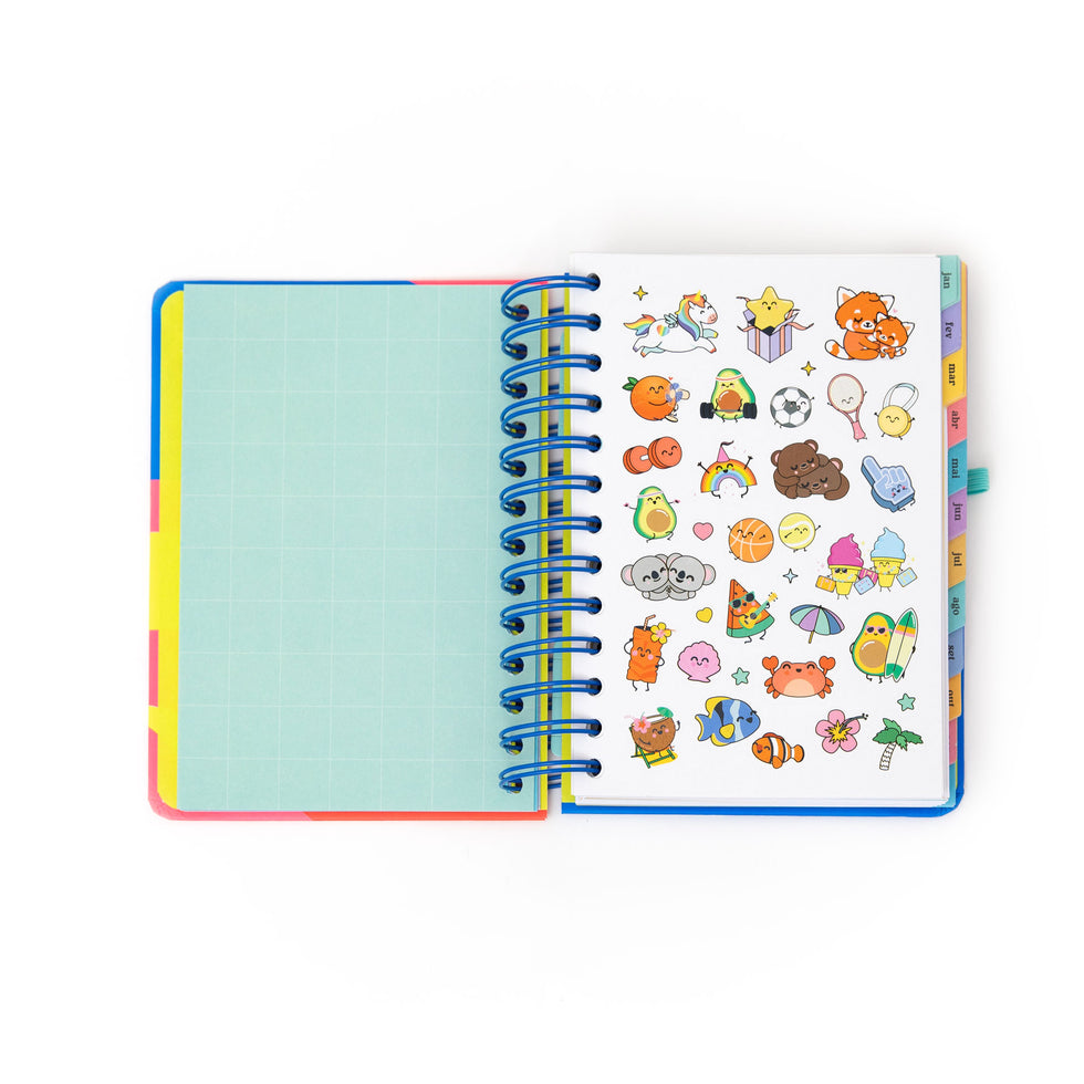 Agenda Mr.Wonderful Pequena 2026 Diária - Quando uma porta se fecha, abre-se esta agenda