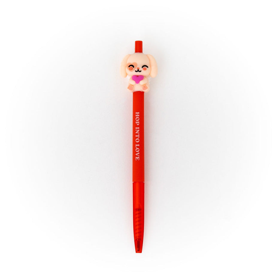 Caneta Click Coelho Cupido 3D "Hop into love" Mr.Wonderful
