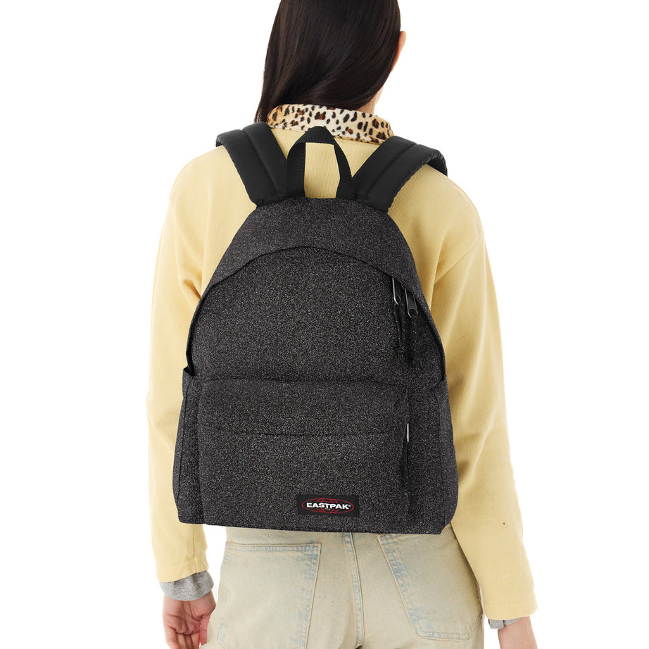 Mochila Eastpak com Glitter Day Park Spark Black  24L 40x30x18