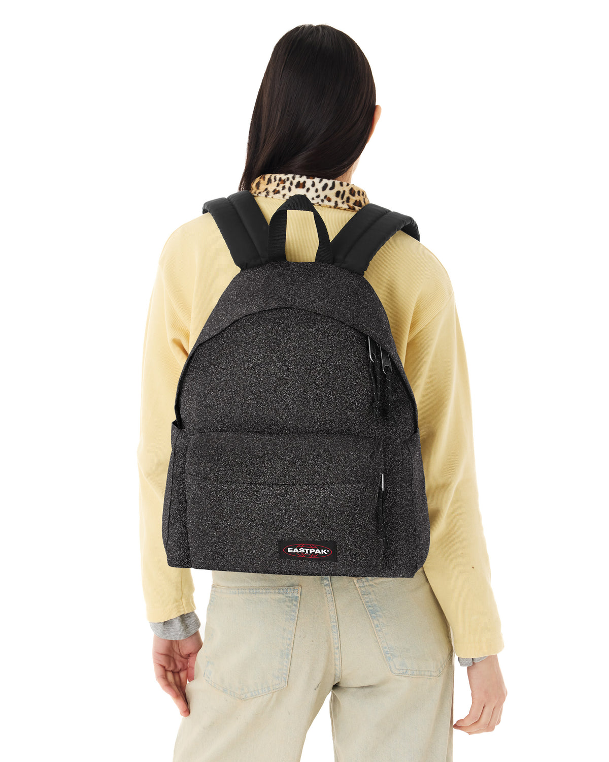 Mochila Eastpak com Glitter Day Park Spark Black  24L 40x30x18