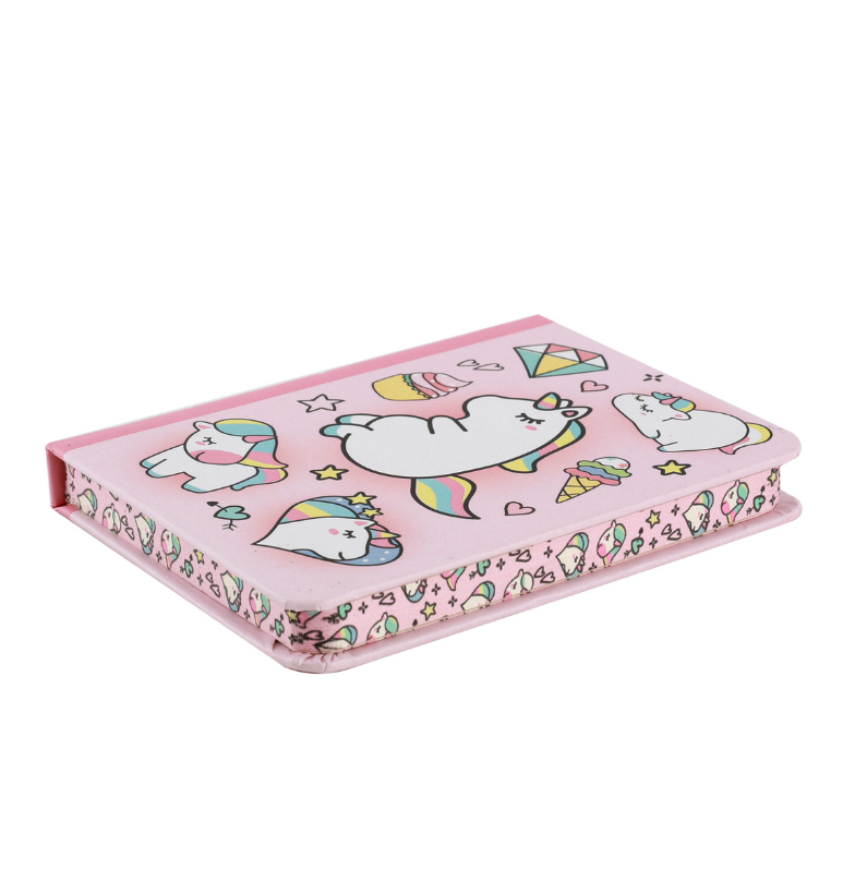 Mini NoteBook Unicórnio Itotal