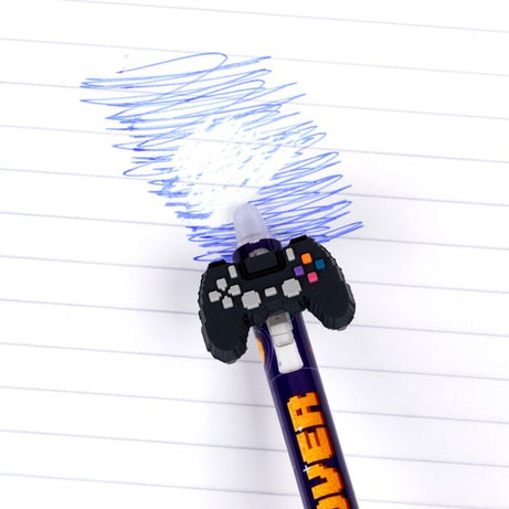 Caneta Apagável Gamer Comando Branco