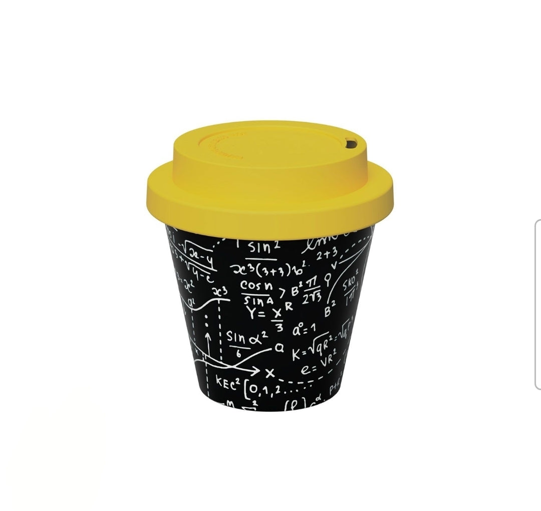Copo Café com Tampa 90ml Matemática Itotal
