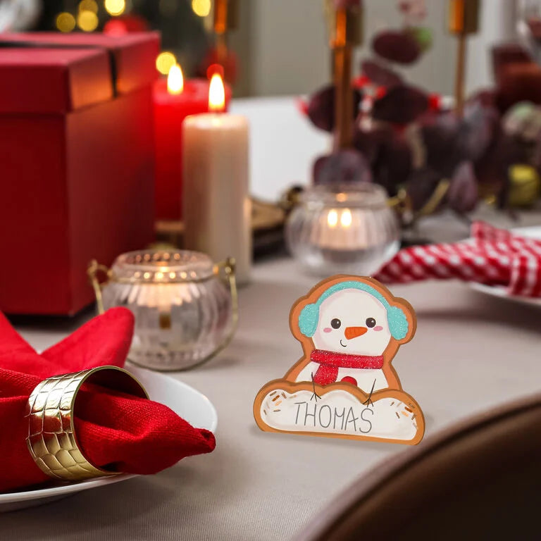 Pré-venda Conjunto 12 Marcadores de Mesa Natal Legami