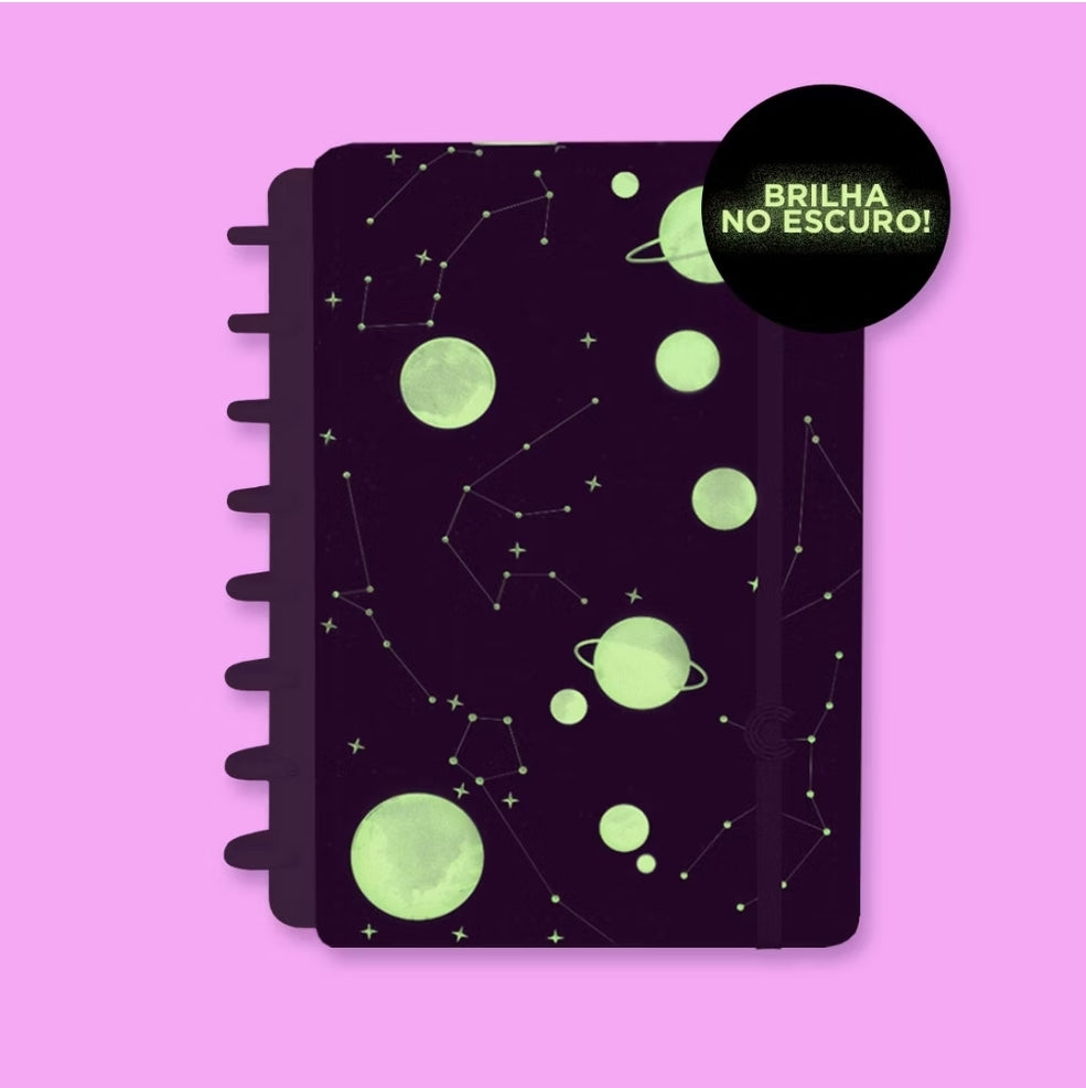 Caderno Inteligente A5 Purple Galaxy ed. Especial Gocase
