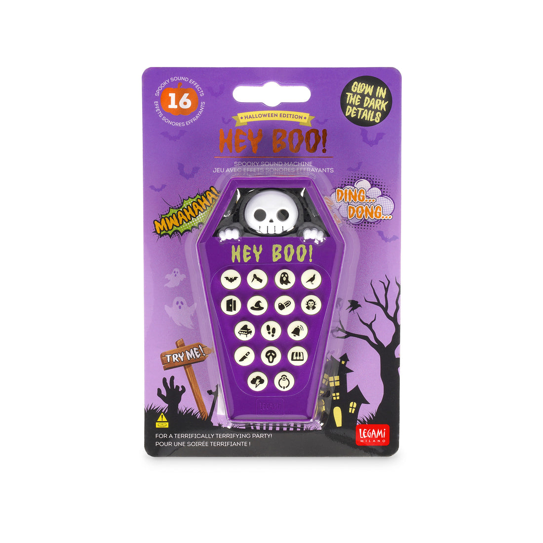 Brevemente - Máquina com Sons "Assustadores" de Halloween Legami