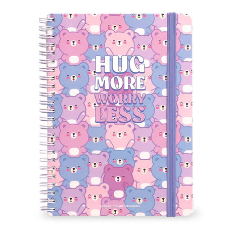 Caderno A4 Pautado Espiral Ursinho Legami
