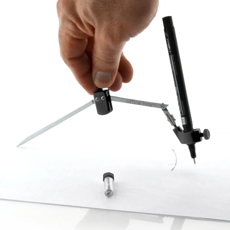 Compasso Articulado 3 Peças Preto