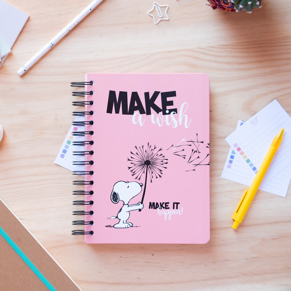 Caderno Bullet A5 Espiral Snoopy