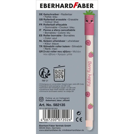 Caneta Apagável Framboesa EberhardFaber