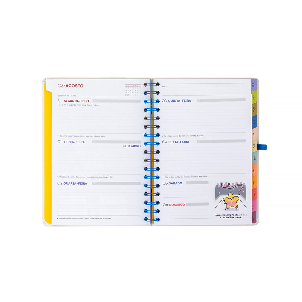 Agenda Semanal 2026/2027 Mr.Wonderful "Ready"