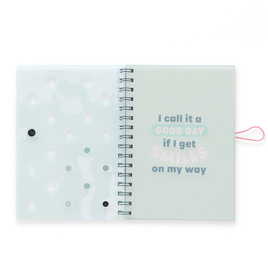 Caderno Espiral A5 com Pins Mr.Wonderful