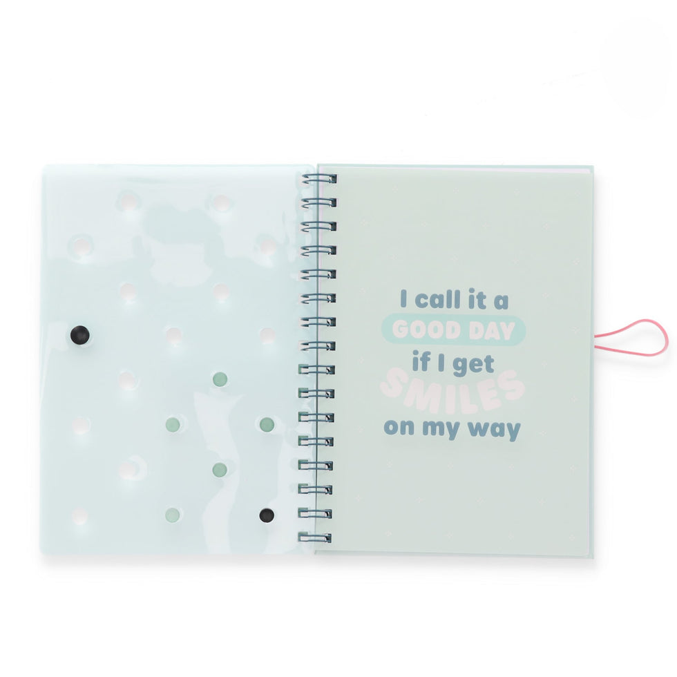 Caderno Espiral A5 com Pins Mr.Wonderful
