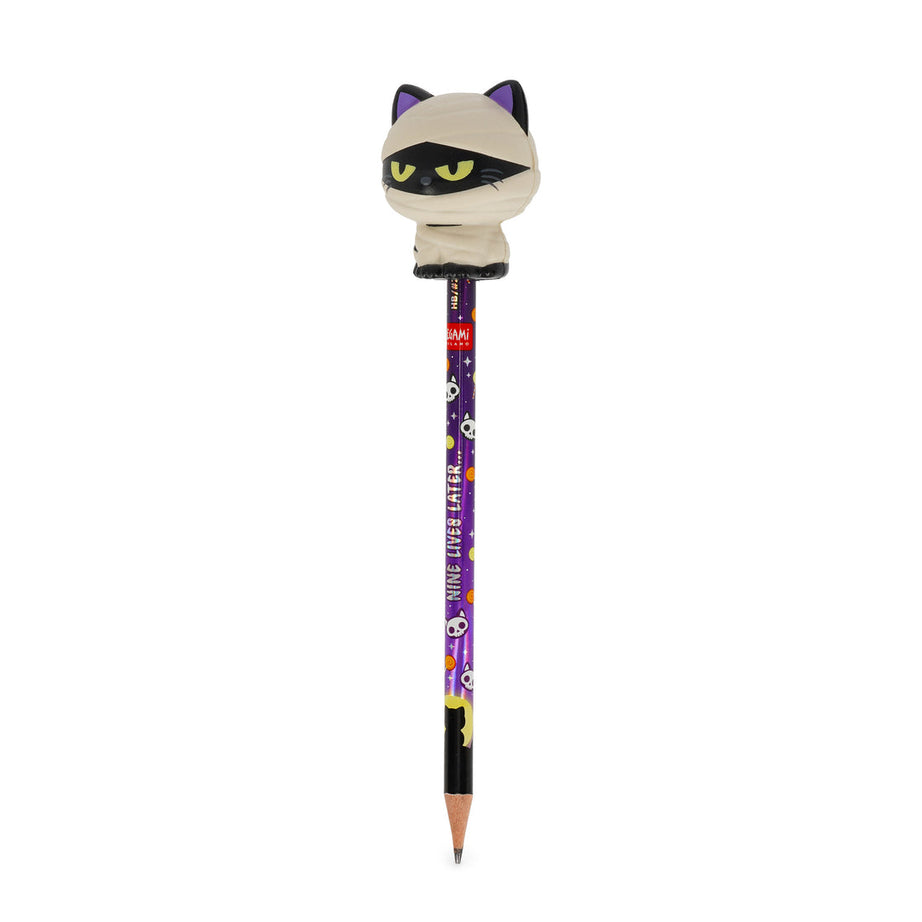 Brevemente - Lápis Squishy Gato Preto Halloween Legami