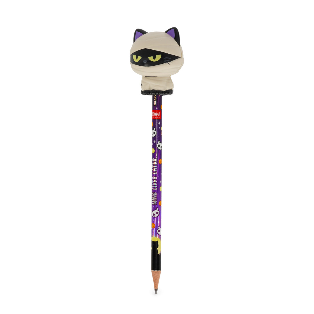 Brevemente - Lápis Squishy Gato Preto Halloween Legami