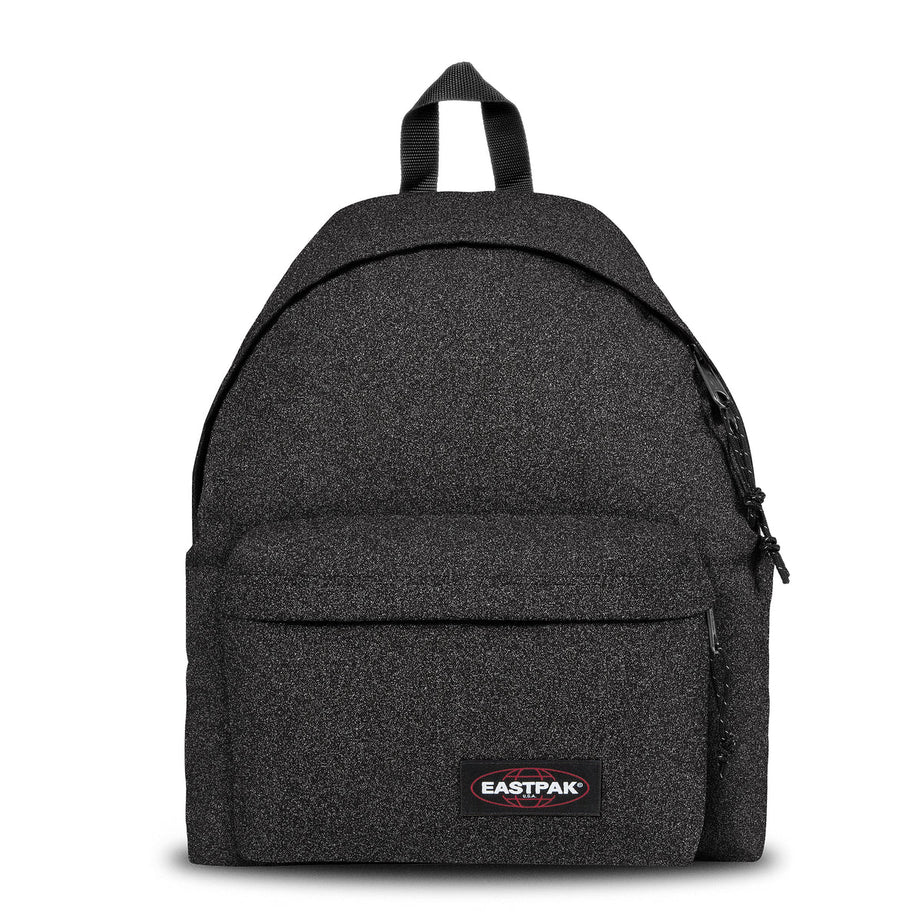 Mochila Eastpak Padded Spark com Glitter Preta
