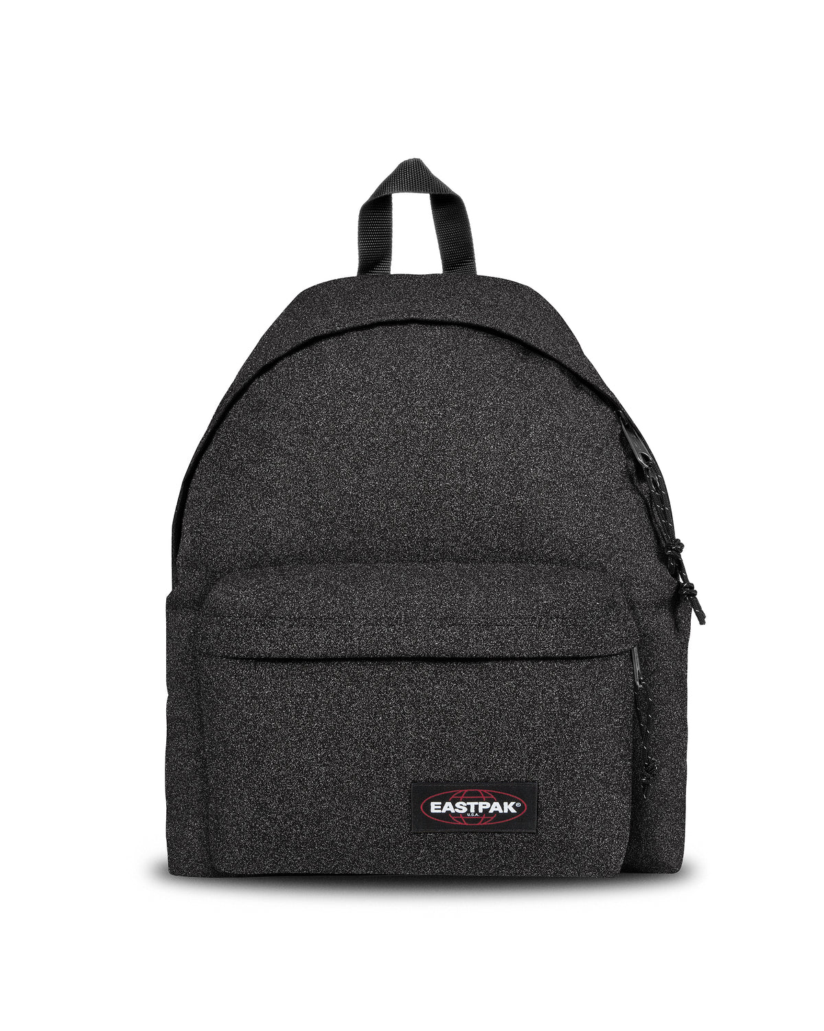 Mochila Eastpak Padded Spark com Glitter Preta