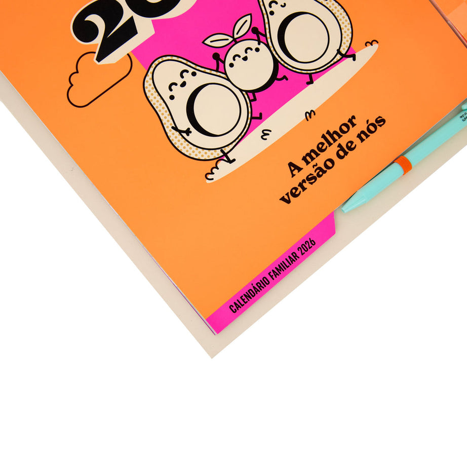 Calendário Magnético de Parede Mr.Wonderful 2026 - Uma versão melhor de nós