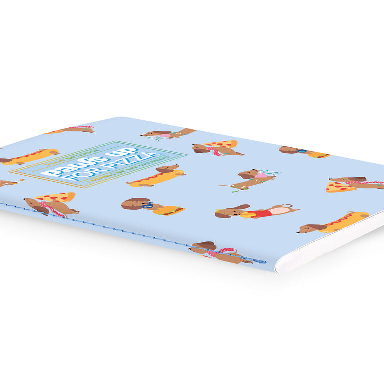 Caderno A6 Pautado Cão Salsicha Legami