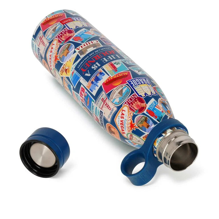 Garrafa Térmica 800ml Travel Stickers Legami