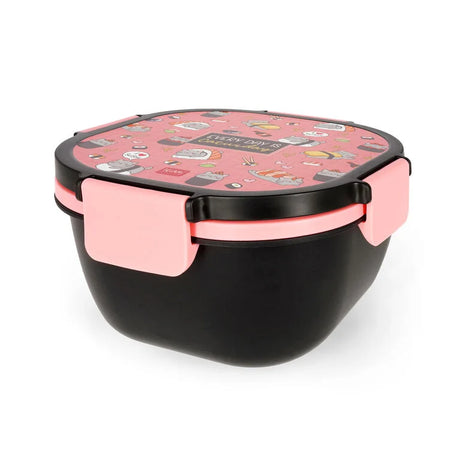 Caixa de almoço ( bowl) com Divisórias Sushi Cat Legami