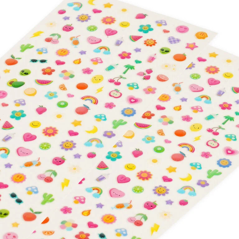 +150 Autocolantes para as Unhas Groovy Legami