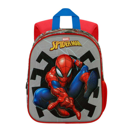 Mochila Pré-Escolar Homem Aranha 3D