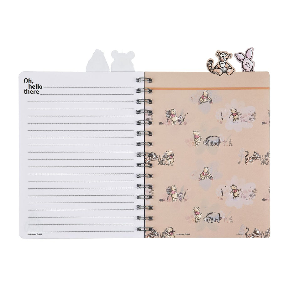 Caderno com Separadores Winnie The Pooh