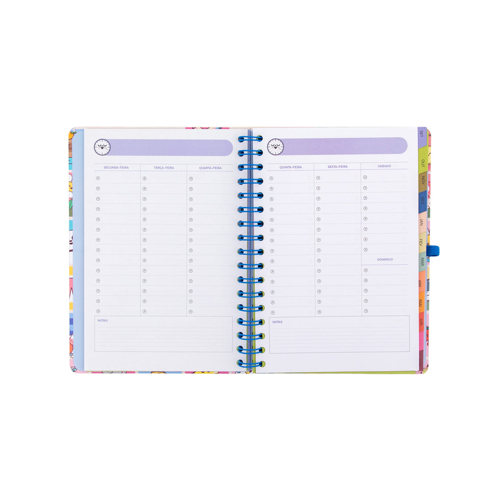 Agenda Semanal 2026/2027 Mr.Wonderful "Manual para um Ano Brilhante"