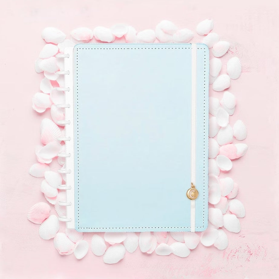 Caderno Inteligente A4 Azul Pastel