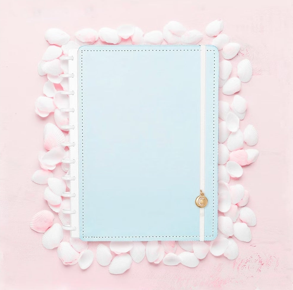 Caderno Inteligente A4 Azul Pastel