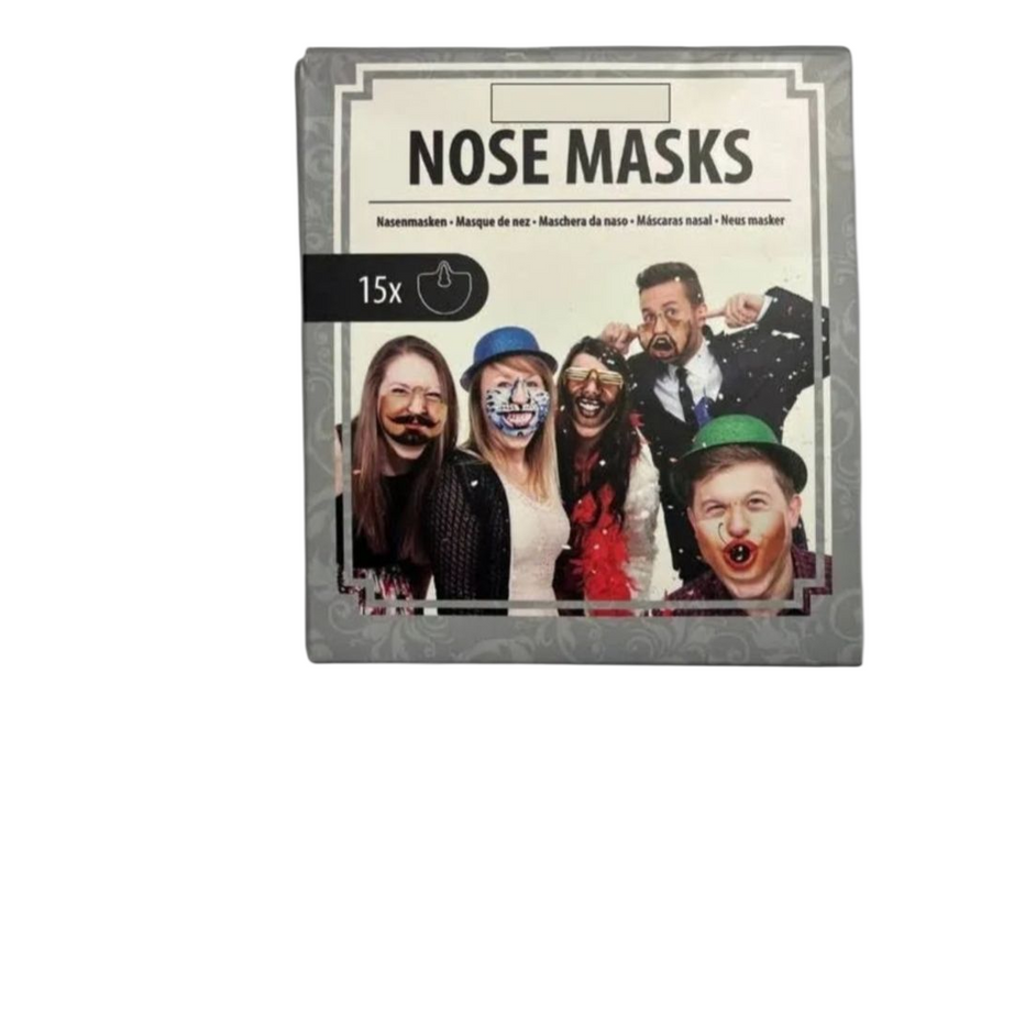 Conjunto 15 Máscaras Nariz Divertidas