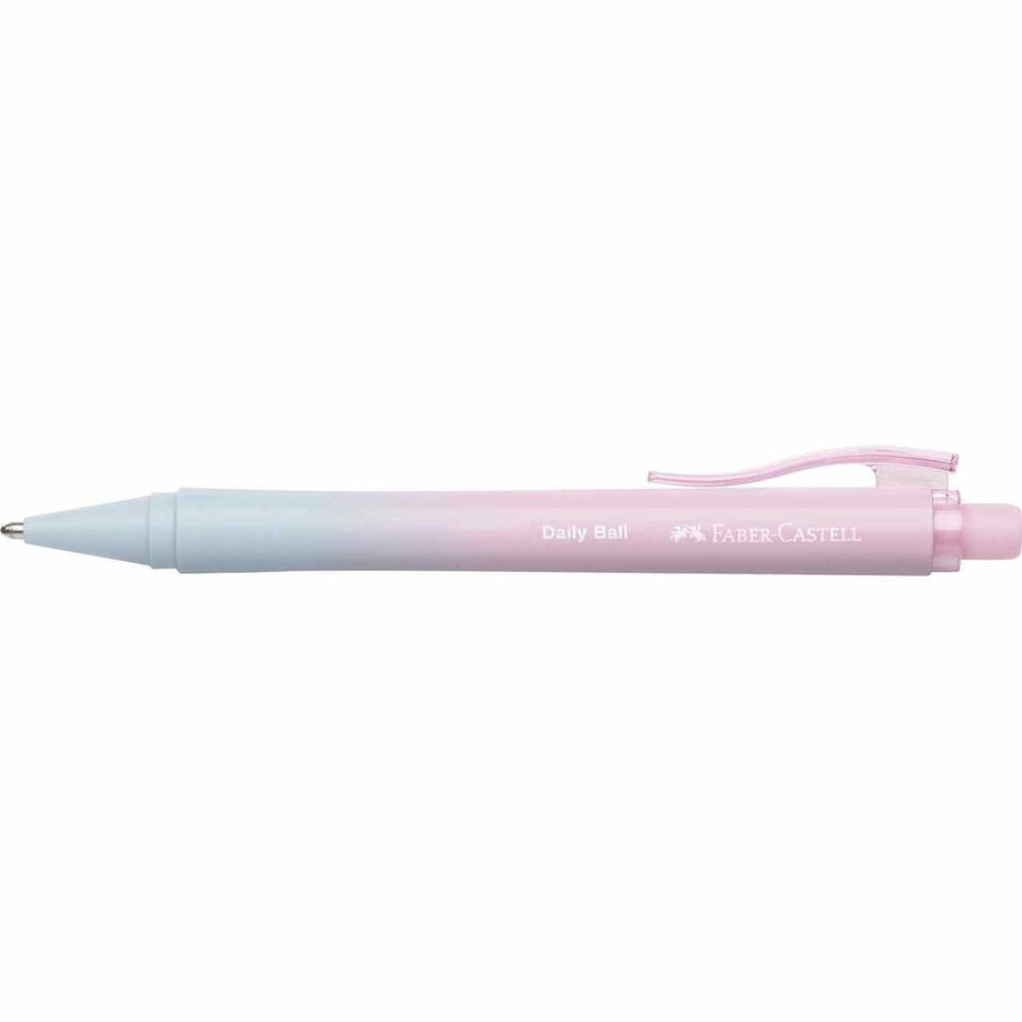 Caneta Esferográfica Daily Ball Blushing Sky Flow Faber-Castell
