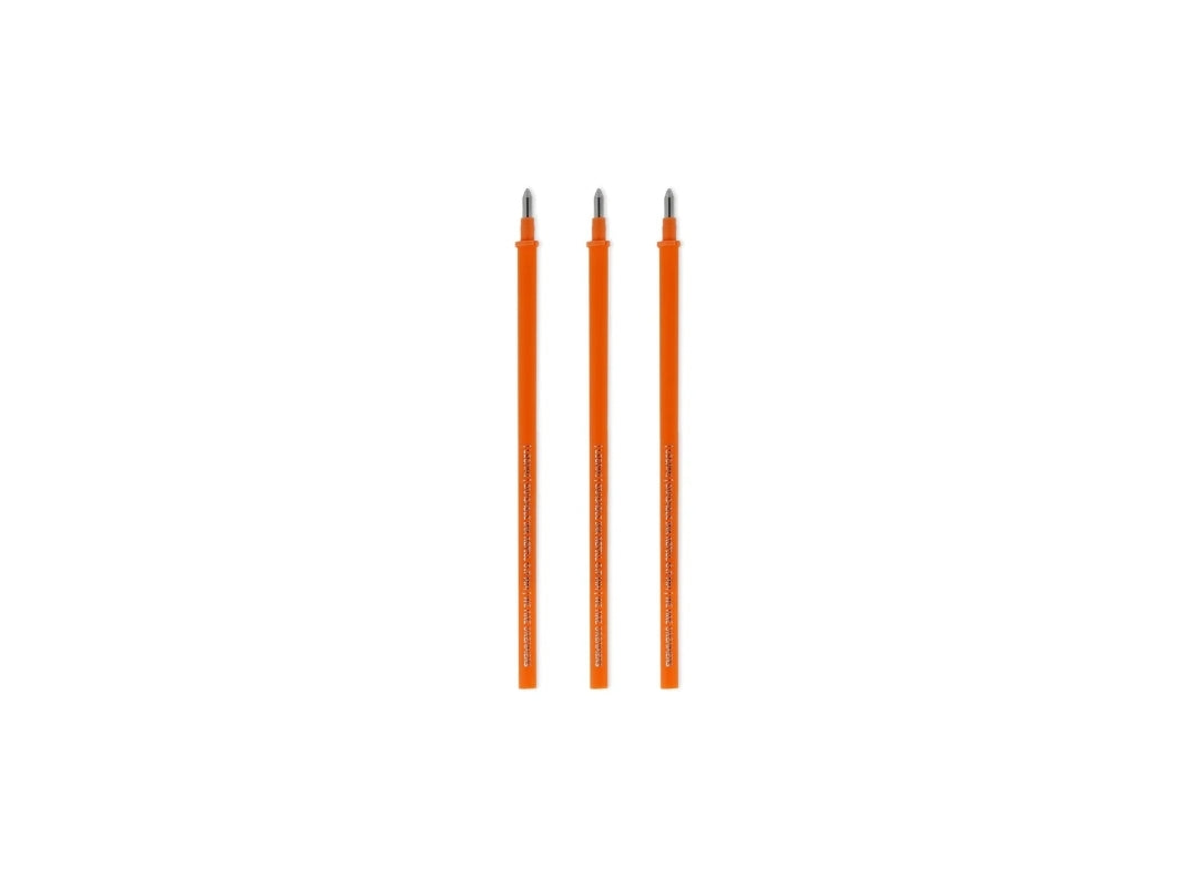 Recarga para Caneta que Apaga Legami Laranja -Set de 3 Unidades