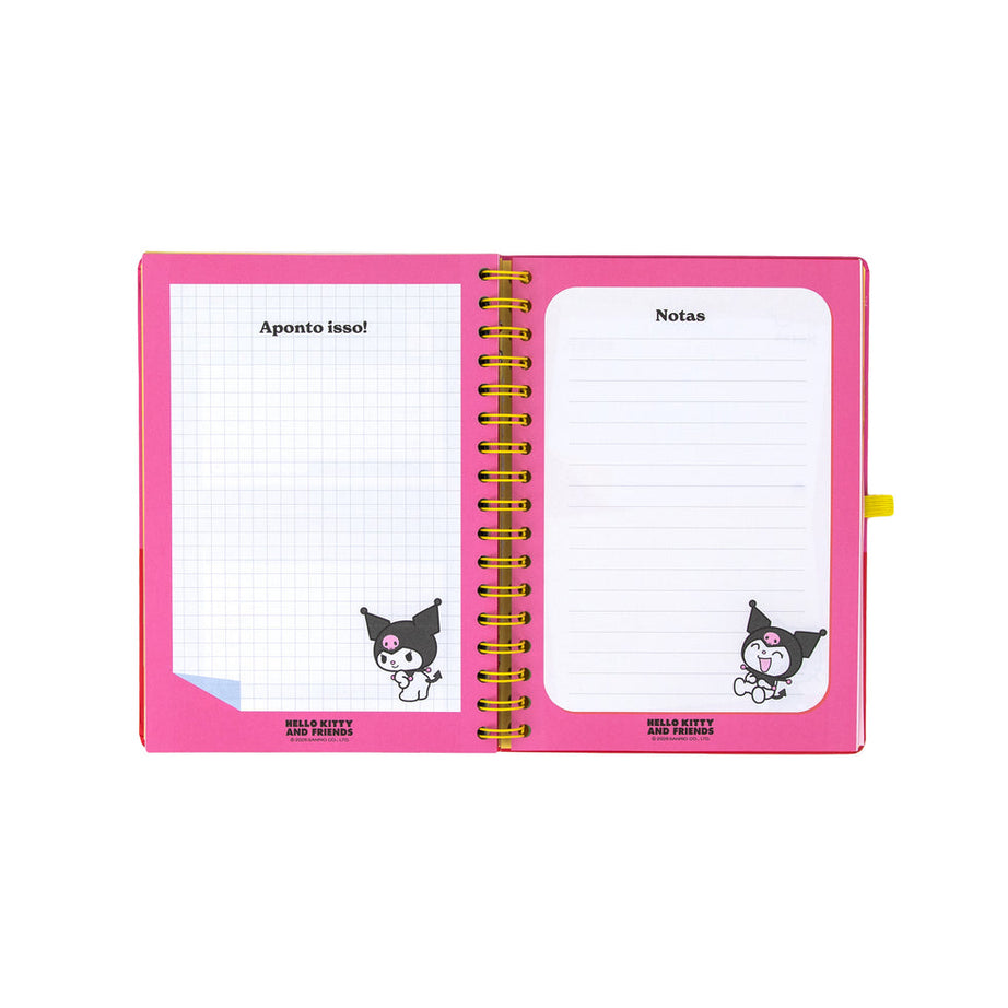 Agenda Semanal 2026/2027 Mr.Wonderful Hello Kitty & Friends "Somos a Melhor Equipa"