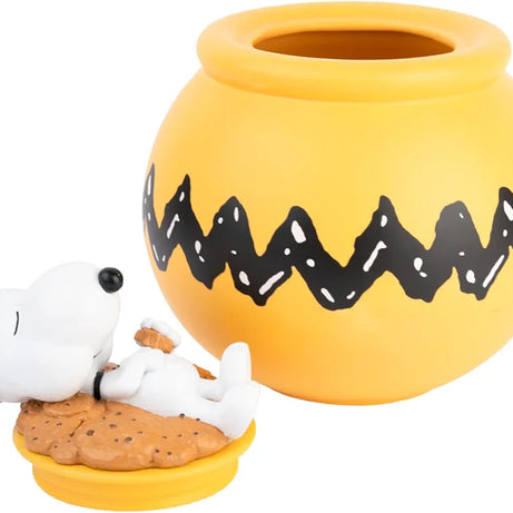 Pote de Bolachas Snoopy em Cerâmica