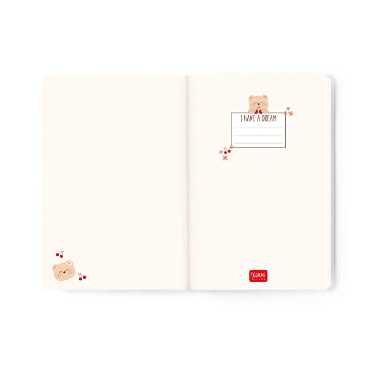 Agenda Semanal 2027 Urso Cereja Legami